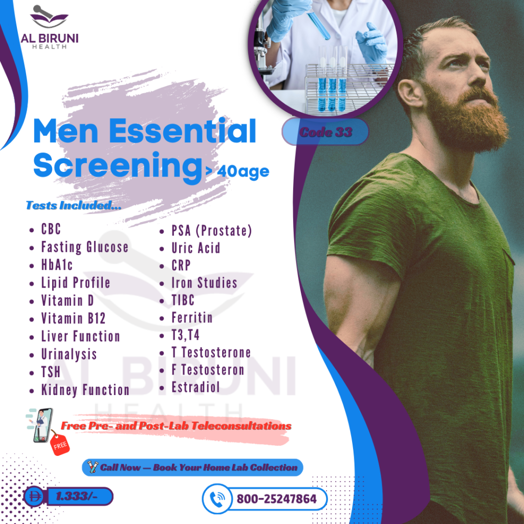 Men Essential Screening