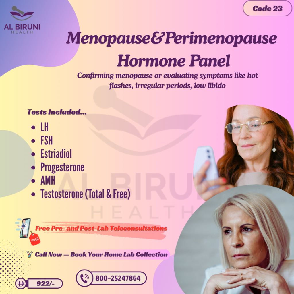 Menopause&Perimenopause Hormone Panel