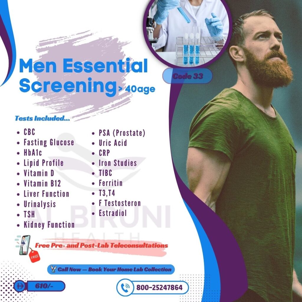 Men Essential Screening