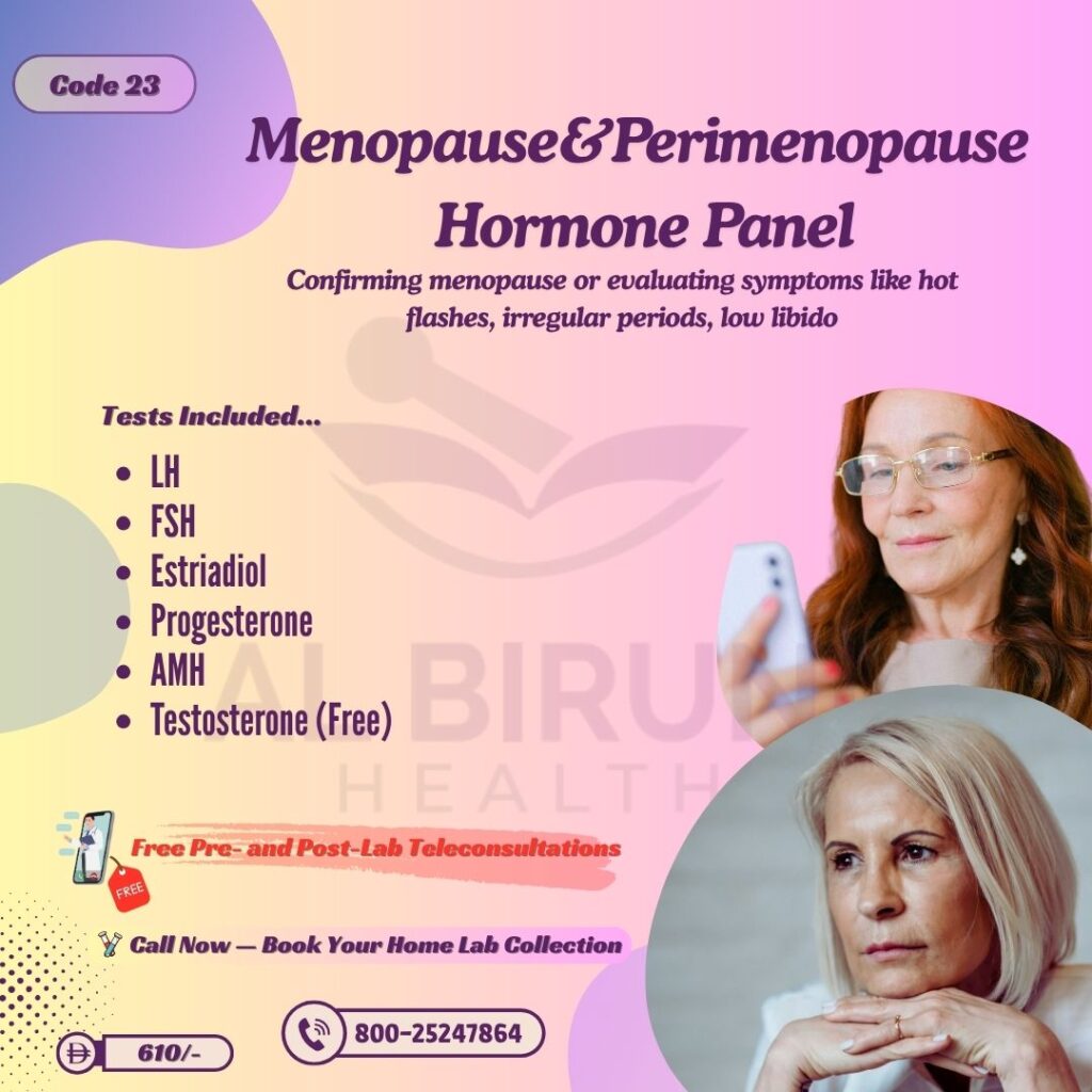 Menopause&Perimenopause Hormone Panel
