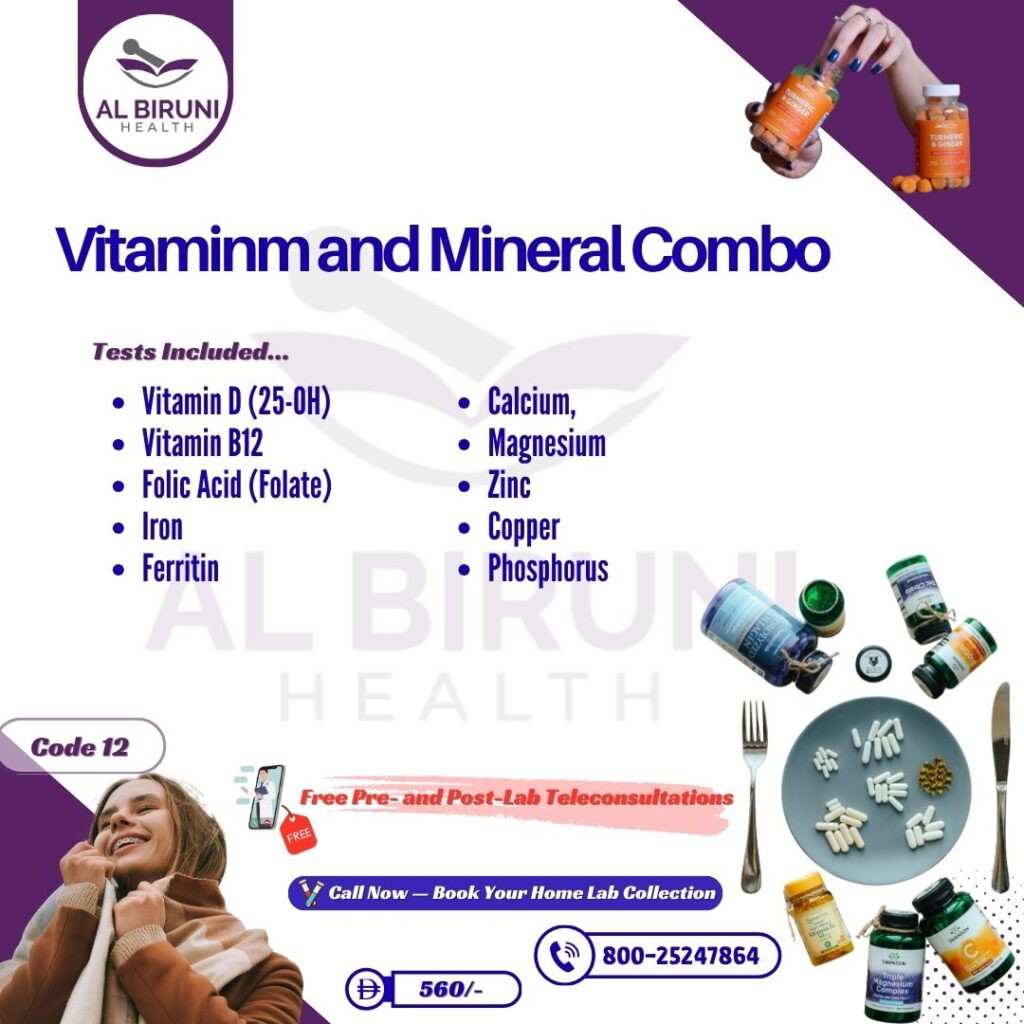 Vitaminm and Mineral Combo